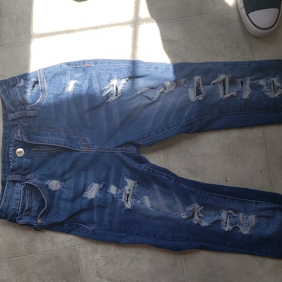 aeropostale distressed skinny jeans - Picture 3 of 8